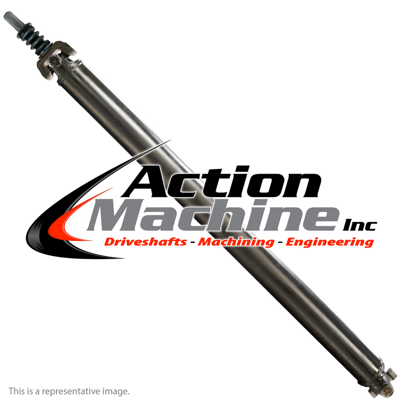 Custom Driveshaft & Yoke Shaft - 2" Stl. 3R, GM 32 Spline