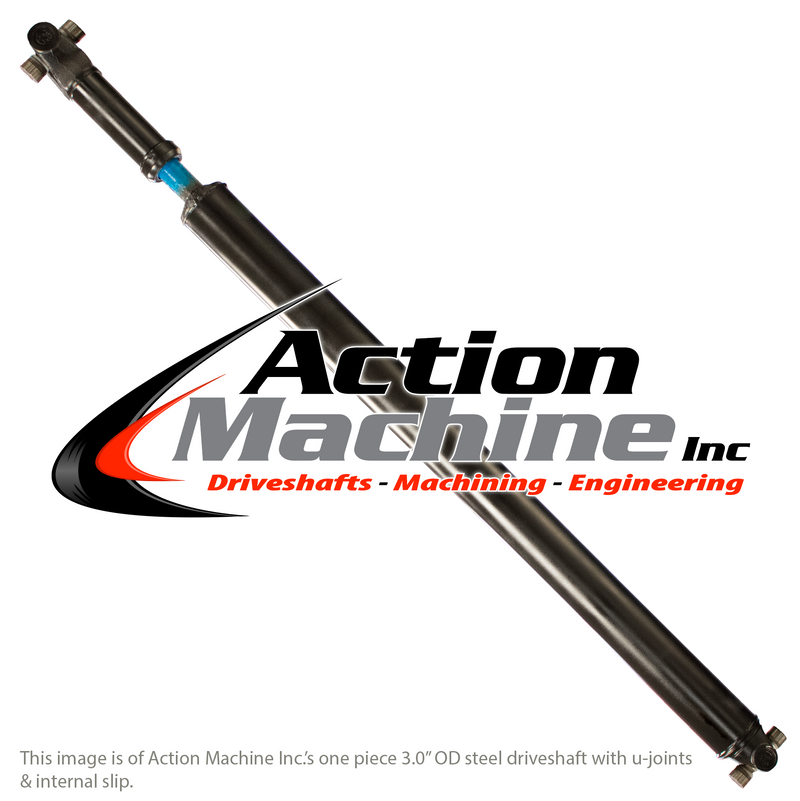 Custom One Piece Driveshaft - 3.0" Steel 1330 Special Slip & Spline