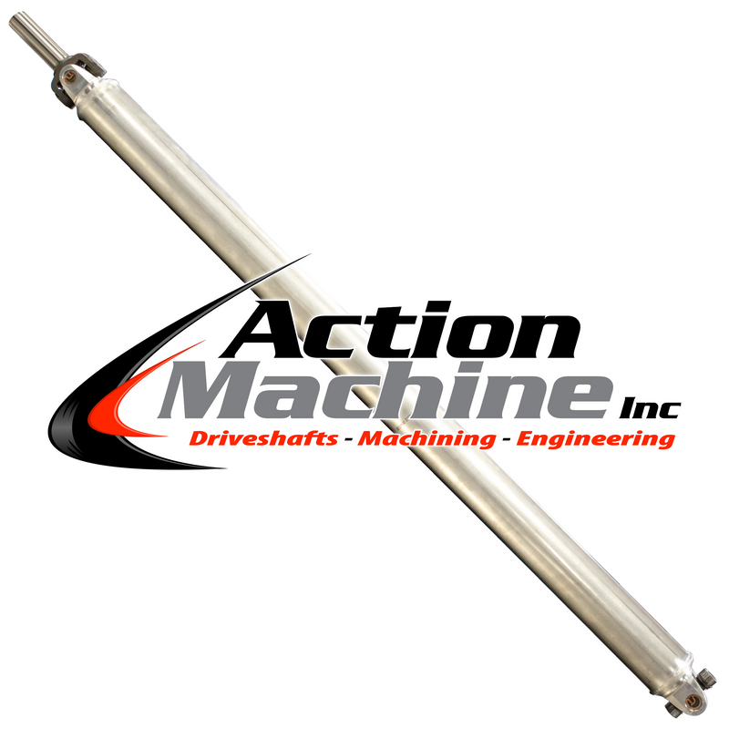 Custom Driveshaft & Slip Yoke - 3.5" Al. 3R, GM 27 Spline