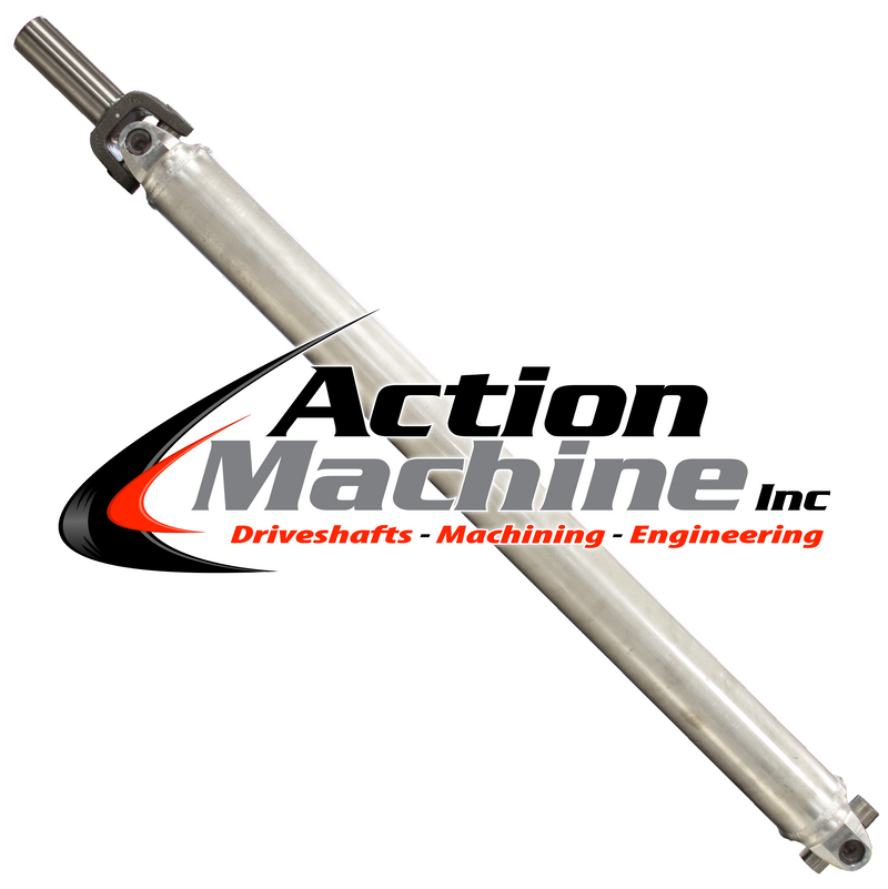 Custom Driveshaft & Slip Yoke - 3" Al. 1310, Ford 31 Spline, 1.688" Barrel OD