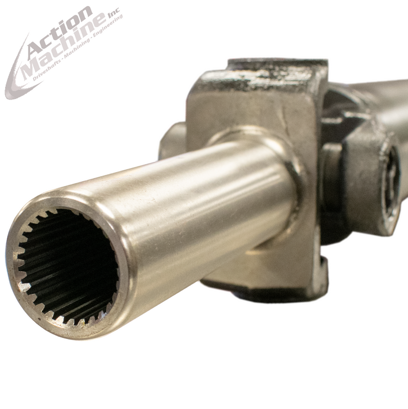 Custom Driveshaft & Slip Yoke - 3" Stl. 1350, Ford 28 Spline, 1.6" Barrel OD (Sku: 3S1350-G)