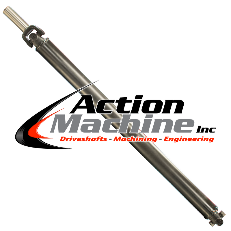 Custom Driveshaft & Slip Yoke - 3" Stl. 7260, Tremec TKX, 31 Spline, 1.688" Barrel OD (Sku: 3S7260-S)