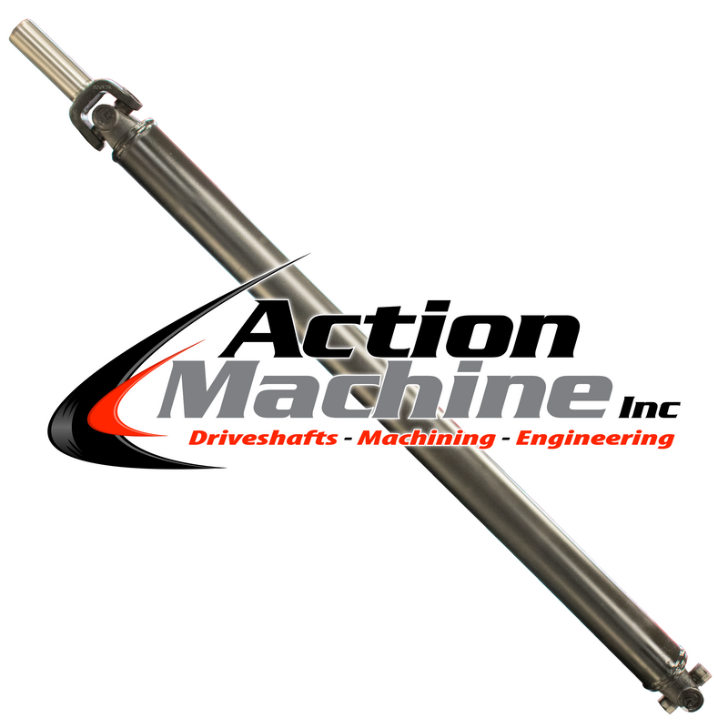 Custom Driveshaft & Slip Yoke - 3" Stl. 1310, Tremec TKX, 31 Spline, 1.688" Barrel OD