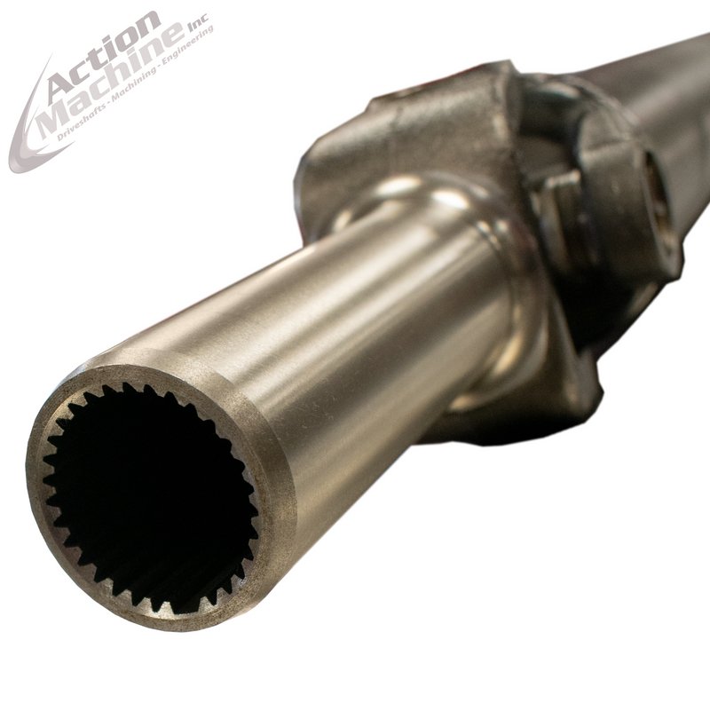 Custom Driveshaft & Slip Yoke - 3" Stl. 7260, Tremec TKX, 31 Spline, 1.688" Barrel OD (Sku: 3S7260-S)