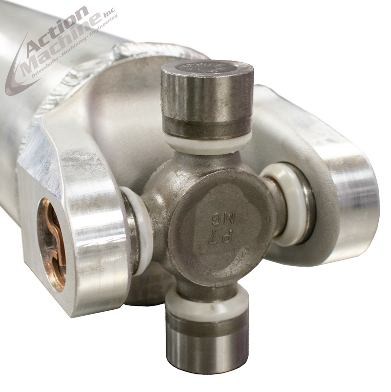 Custom Driveshaft & Slip Yoke - 3.5" Al. 1330 Ford, Ford 31 Spline, 1.688" Barrel OD (Sku: 3.5A1330 Ford-J)