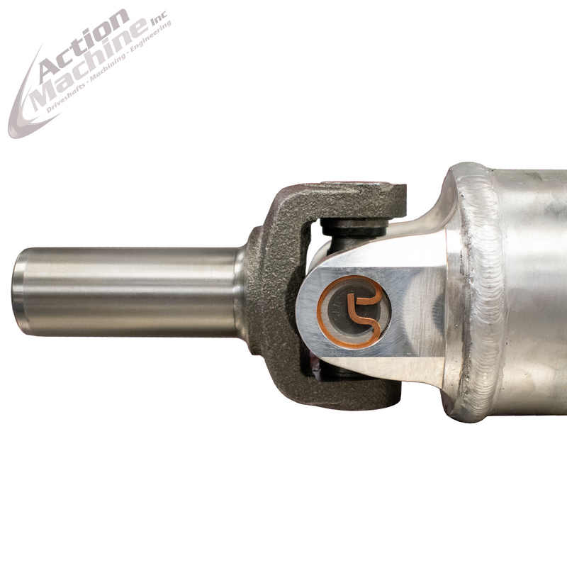 Custom Driveshaft & Slip Yoke - 4" Al. 1330, GM 27 Spline (Sku: 4A1330-L)
