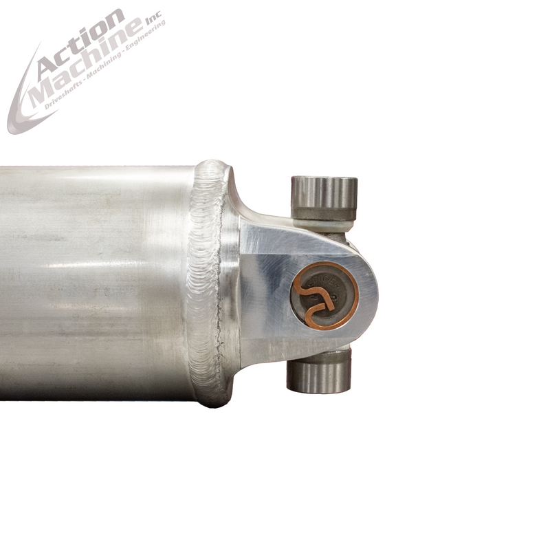Custom Driveshaft & Slip Yoke - 4" Al. 7290, Ford 28 Spline, 1.6" Barrel OD (Sku: 4A7290-G)