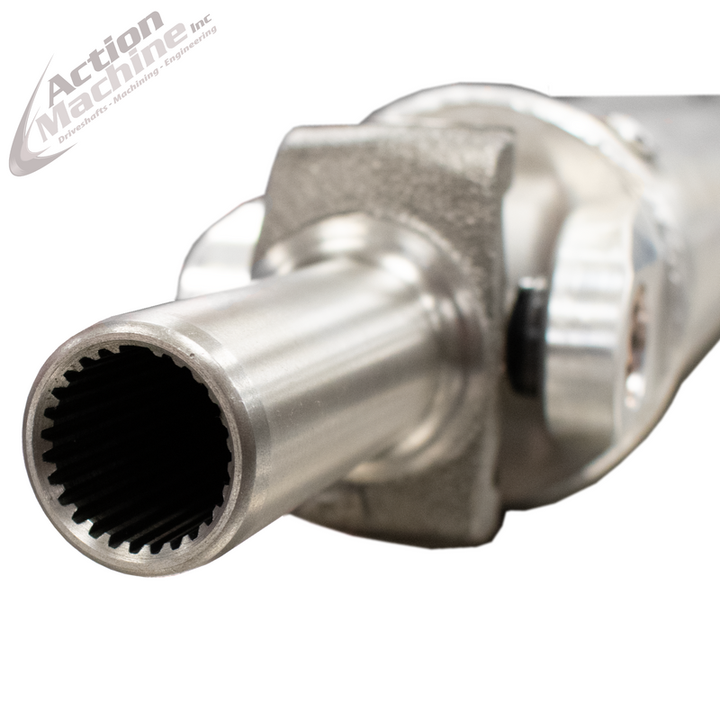 Custom Driveshaft & Slip Yoke - 4" Al. 1330, GM 27 Spline (Sku: 4A1330-L)