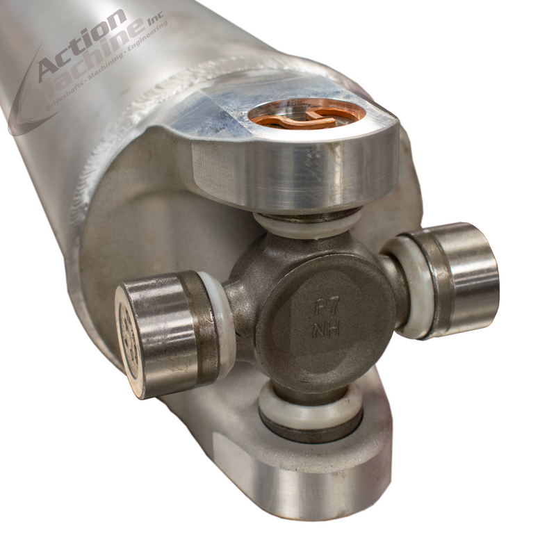 Custom Driveshaft & Slip Yoke - 4" Al. 7290, Ford 28 Spline, 1.6" Barrel OD (Sku: 4A7290-G)