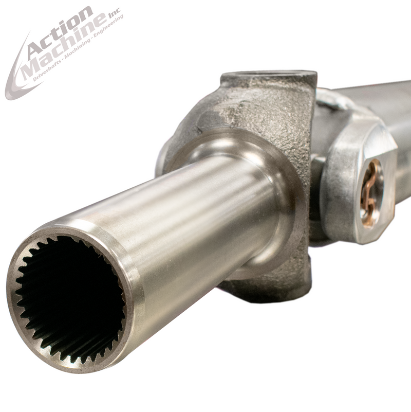Custom Driveshaft & Slip Yoke - 3" Al. 1350, Tremec TKX, 31 Spline, 1.688" Barrel OD (Sku: 3A1350-S)