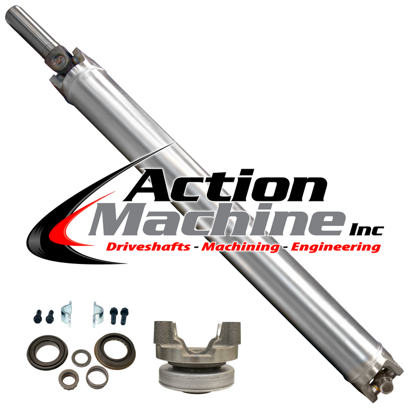 Duramax One Piece 5" OD Aluminum Driveshaft - 1480 Upgrade Kit - XCLB