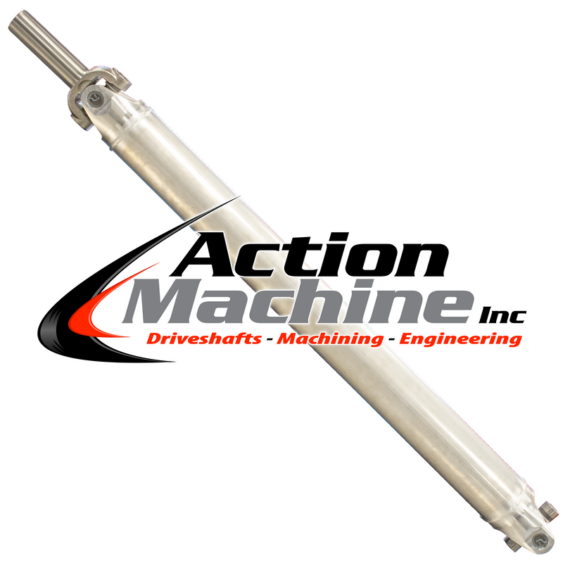 Custom Driveshaft & Slip Yoke - 4" Al. 1410, GM 32 Spline (Long)