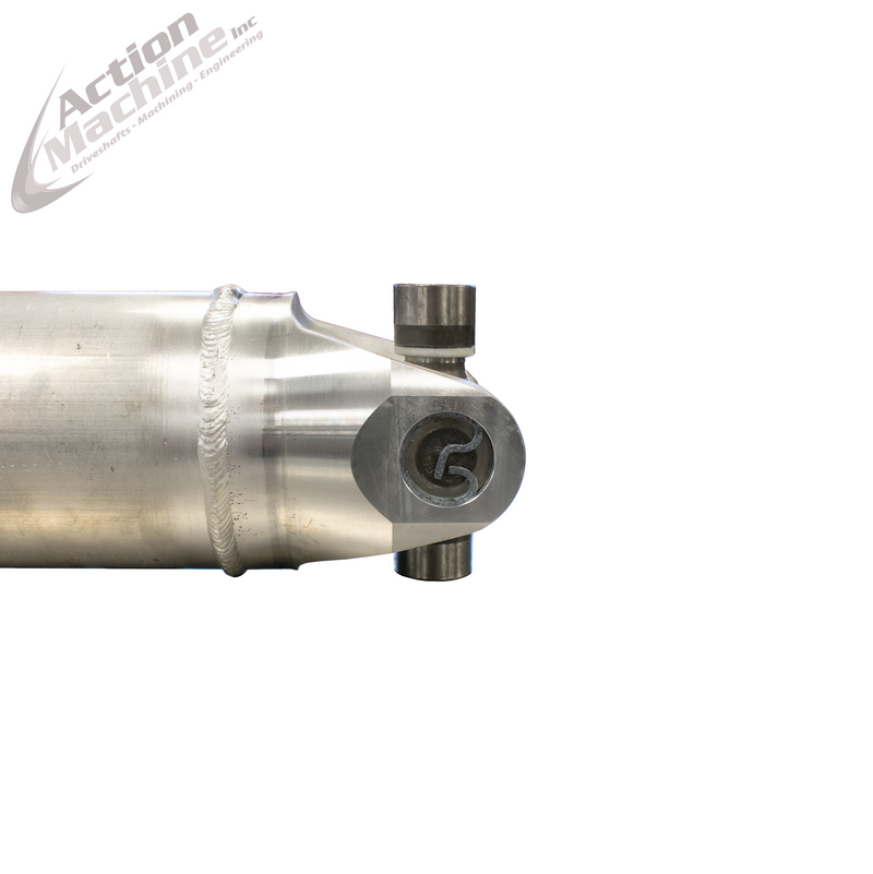 Custom Driveshaft & Slip Yoke - 4" Al. 1410, GM 32 Spline (Long)