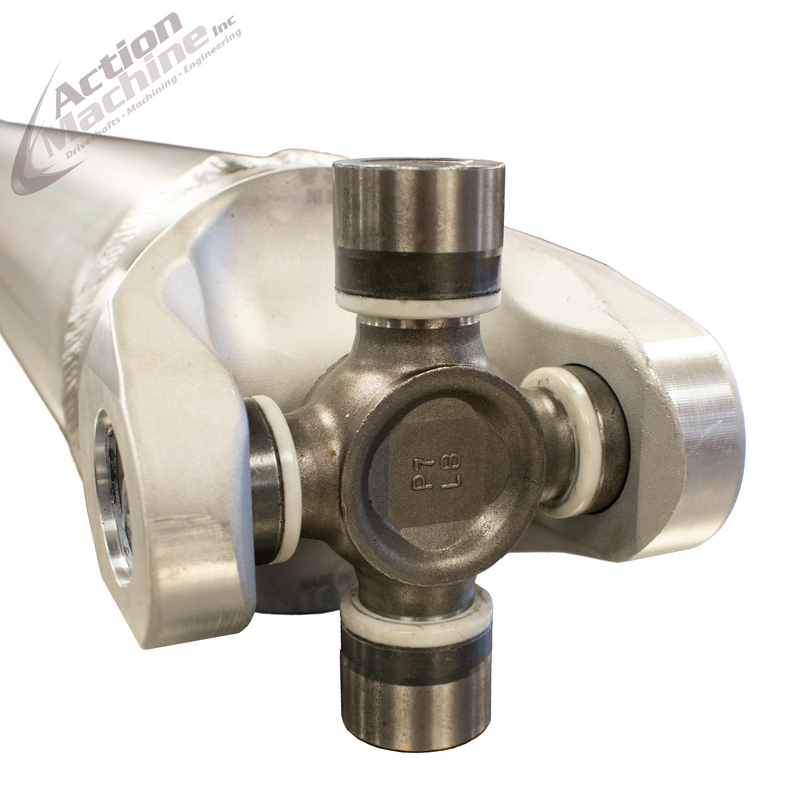 Custom Driveshaft & Slip Yoke - 4" Al. 1410, GM 32 Spline (Long) (Sku: 4A1410-P(long))