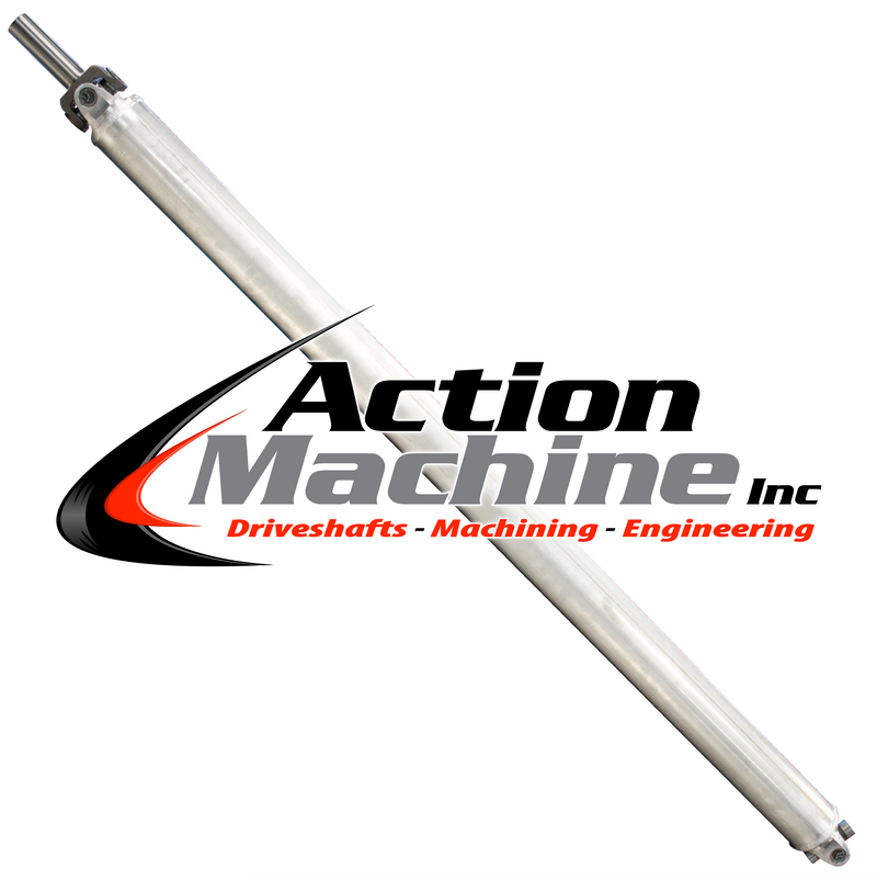 Custom Driveshaft & Slip Yoke - 4" Al. 1350, Ford 28 Spline, 1.6" Barrel OD