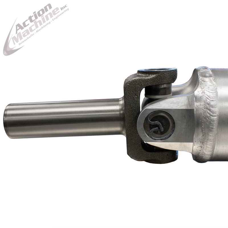 Custom Driveshaft & Slip Yoke - 4" Al. 1350, Ford 28 Spline, 1.6" Barrel OD (Sku: 4A1350-G)