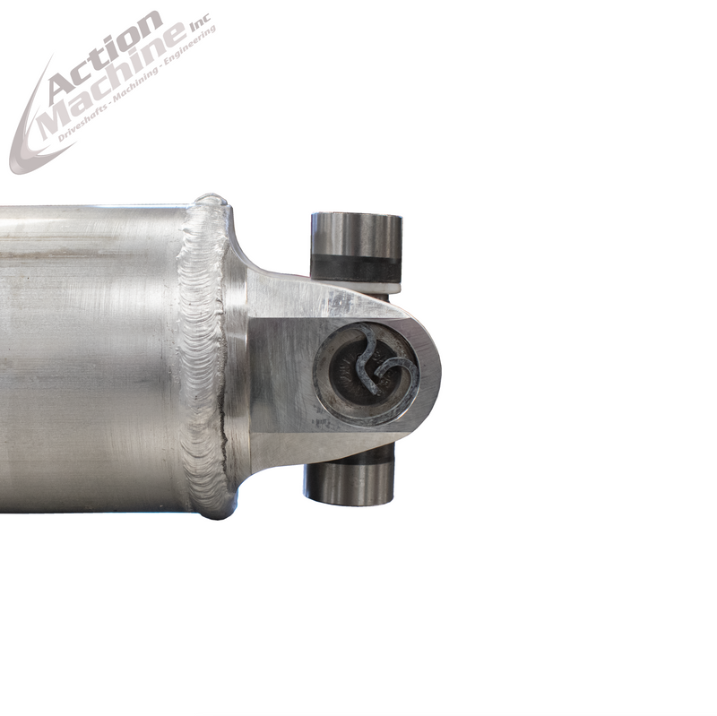 Custom Driveshaft & Slip Yoke - 4" Al. 1350, Ford 28 Spline, 1.6" Barrel OD (Sku: 4A1350-G)