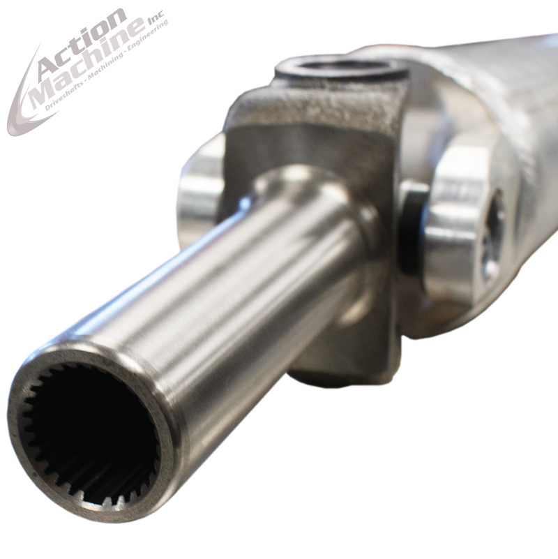 Custom Driveshaft & Slip Yoke - 4" Al. 1350, Ford 28 Spline, 1.6" Barrel OD