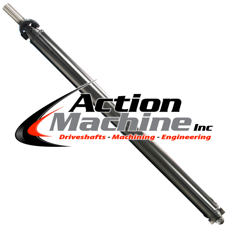Custom Driveshaft & Slip Yoke - 3.5" Stl. 1350, Chrysler 30 Spline (Sku: 3.5S1350-Eb)