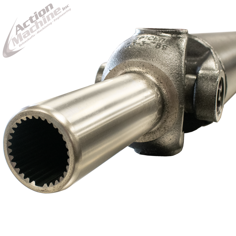Custom Driveshaft & Slip Yoke - 3.5" Stl. 1350, Chrysler 30 Spline (Sku: 3.5S1350-Eb)