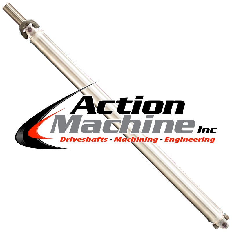 Custom Driveshaft & Slip Yoke - 3.5" Al.  1350, GM 32 Spline (Long)