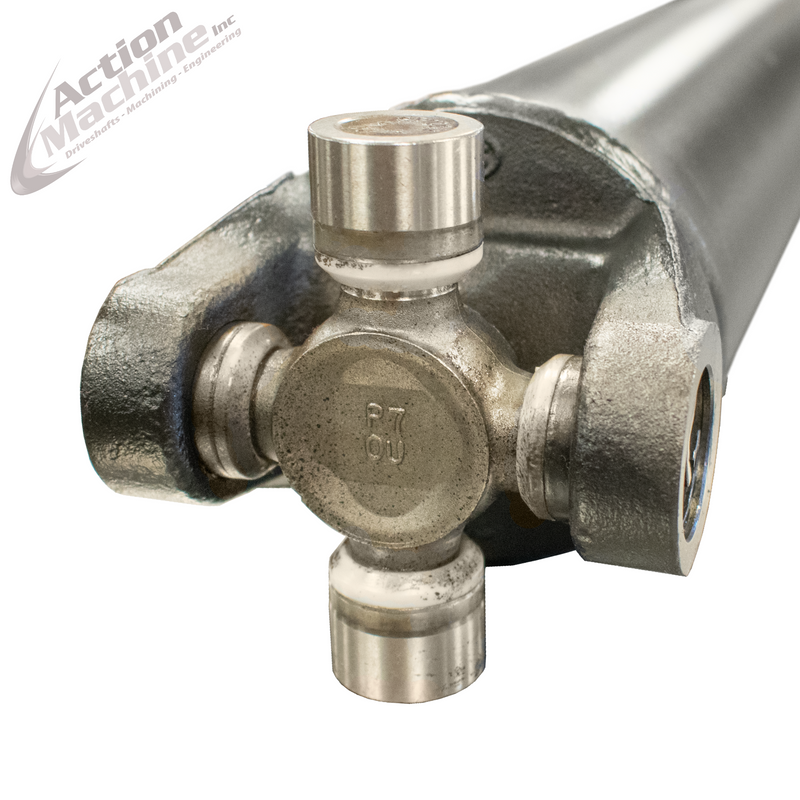Custom Driveshaft & Slip Yoke - 3.5" Stl. 3R, 30 Spline, 1.681" Barrel OD (Sku: 3.5S3R-Eb)