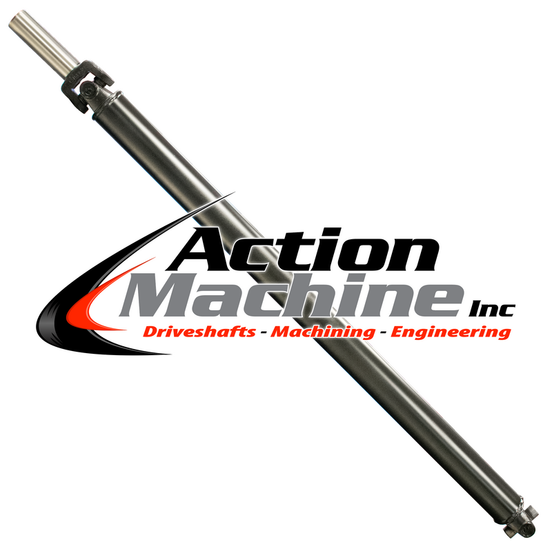 Custom Driveshaft & Slip Yoke - 3" Stl. 1310, GM 32 Spline (Long) (Sku: 3S1310-P(long))