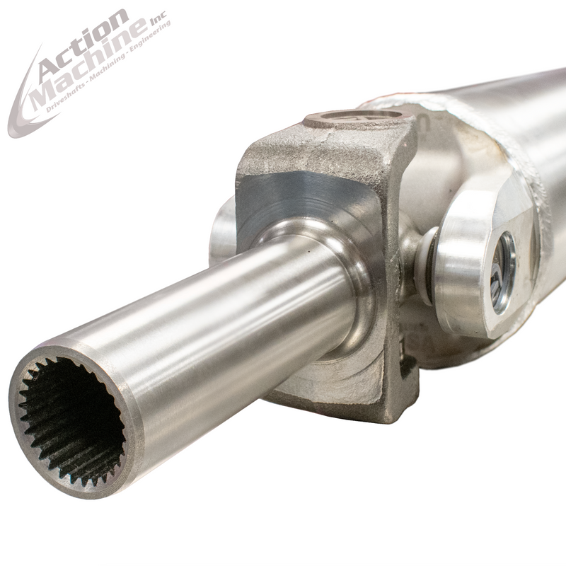 Custom Driveshaft & Slip Yoke - 4" Al. 7290, Ford 28 Spline, 1.5" Barrel OD (Sku: 4A7290-F)