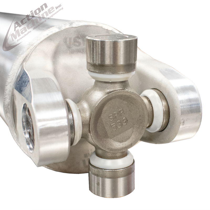 Custom Driveshaft & Slip Yoke - 4" Al. 7290, Ford 28 Spline, 1.5" Barrel OD (Sku: 4A7290-F)