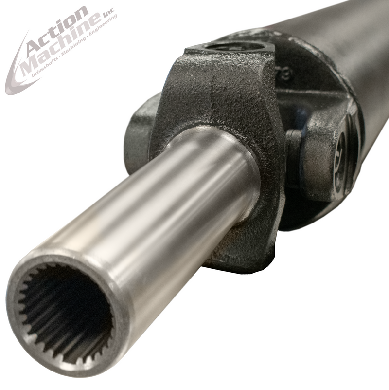 Custom Driveshaft & Slip Yoke - 4" Stl. 1310, Ford 28 Spline, 1.6" Barrel OD (Sku: 4S1310-G)