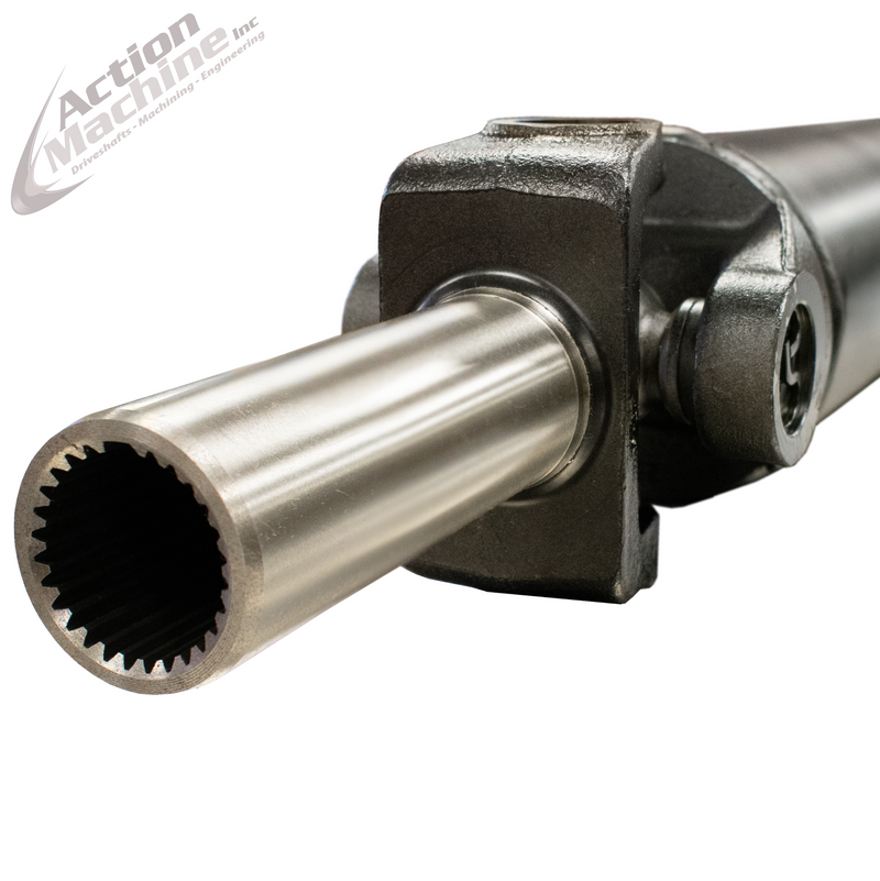 Custom Driveshaft & Slip Yoke - 3.5" Stl. 1330, Ford 28 Spline, 1.5" Barrel OD (Sku: 3.5S1330-F)