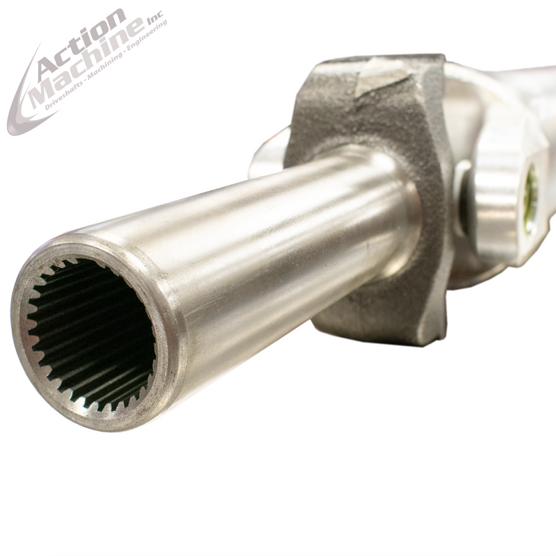Custom Driveshaft & Slip Yoke - 3.5" Al. 1330, Ford 28 Spline, 1.6" Barrel OD (Sku: 3.5A1330-G)