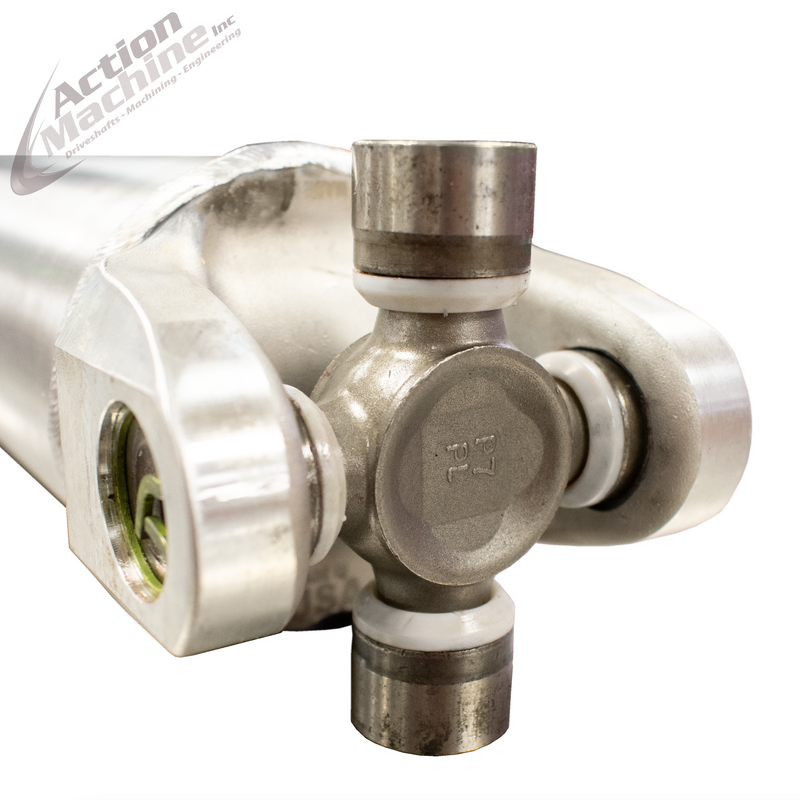 Custom Driveshaft & Slip Yoke - 3.5" Al. 1330, Ford 28 Spline, 1.6" Barrel OD (Sku: 3.5A1330-G)