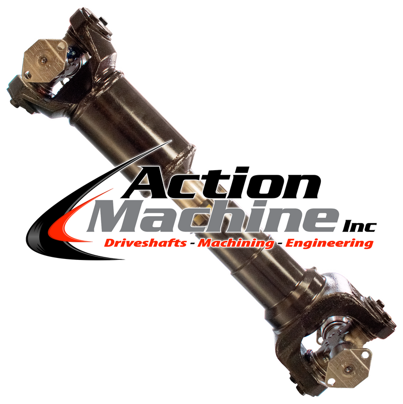 FAST-SHAFT - Inter-Axle Driveshaft - 4.0" OD, Steel, 1710 Series, Full Round