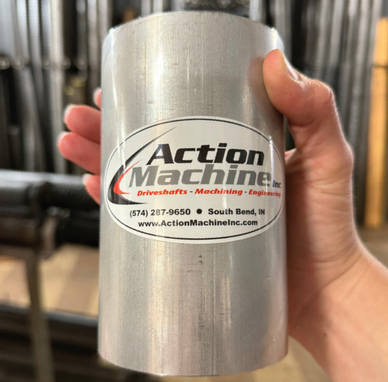 Action Machine Inc - Oval Logo Sticker