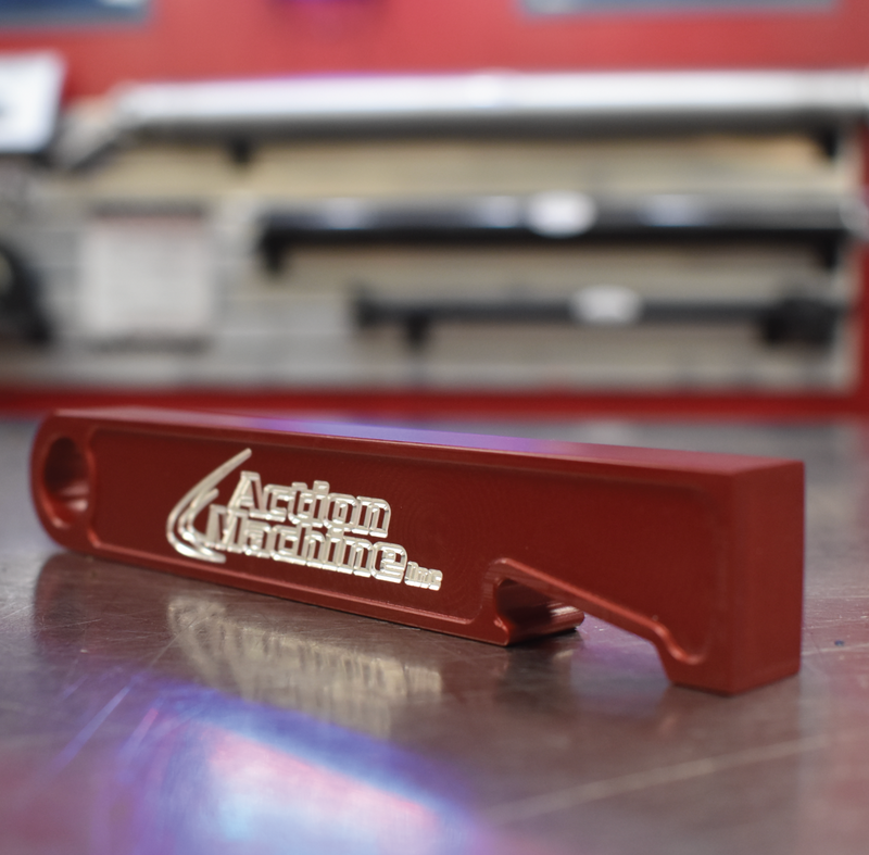 Action Machine Inc - Anodized Aluminum Block Bottle Opener