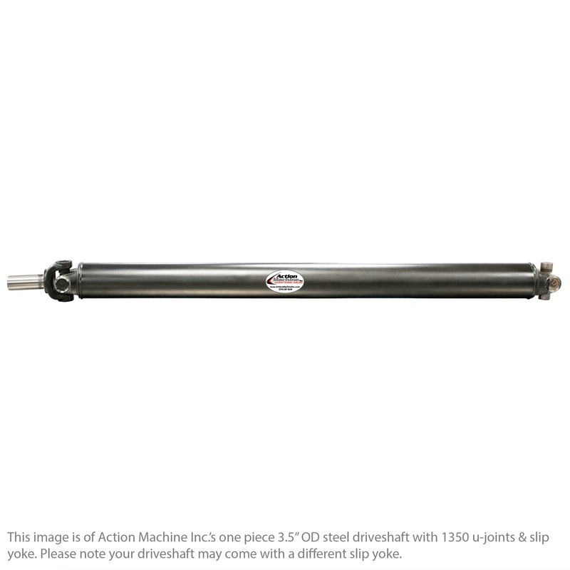 Custom Driveshaft & Slip Yoke - 3.5" Stl. 1350, Tremec TKX, 31 Spline, 1.688" Barrel OD