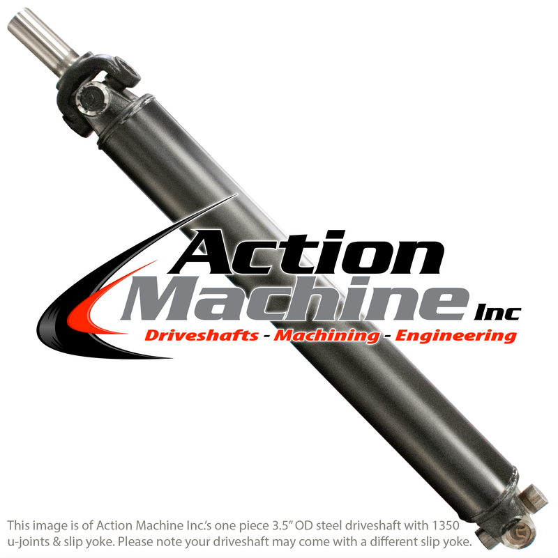 Custom Driveshaft & Slip Yoke - 3.5" Stl. 1350, Tremec TKX, 31 Spline, 1.688" Barrel OD