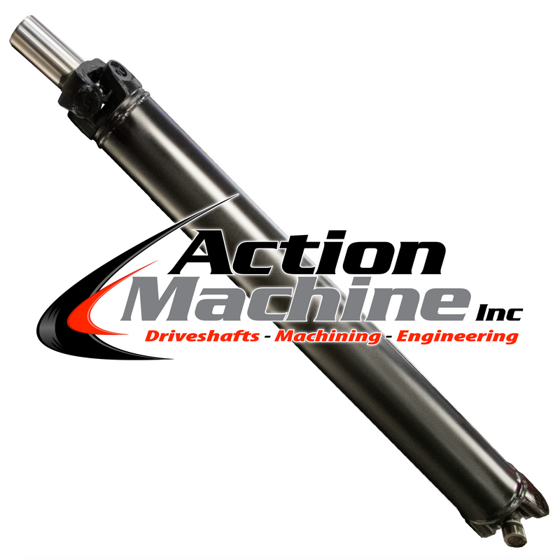 Custom Driveshaft & Slip Yoke - 3.5" Stl. 1310, GM 32 Spline (Short)