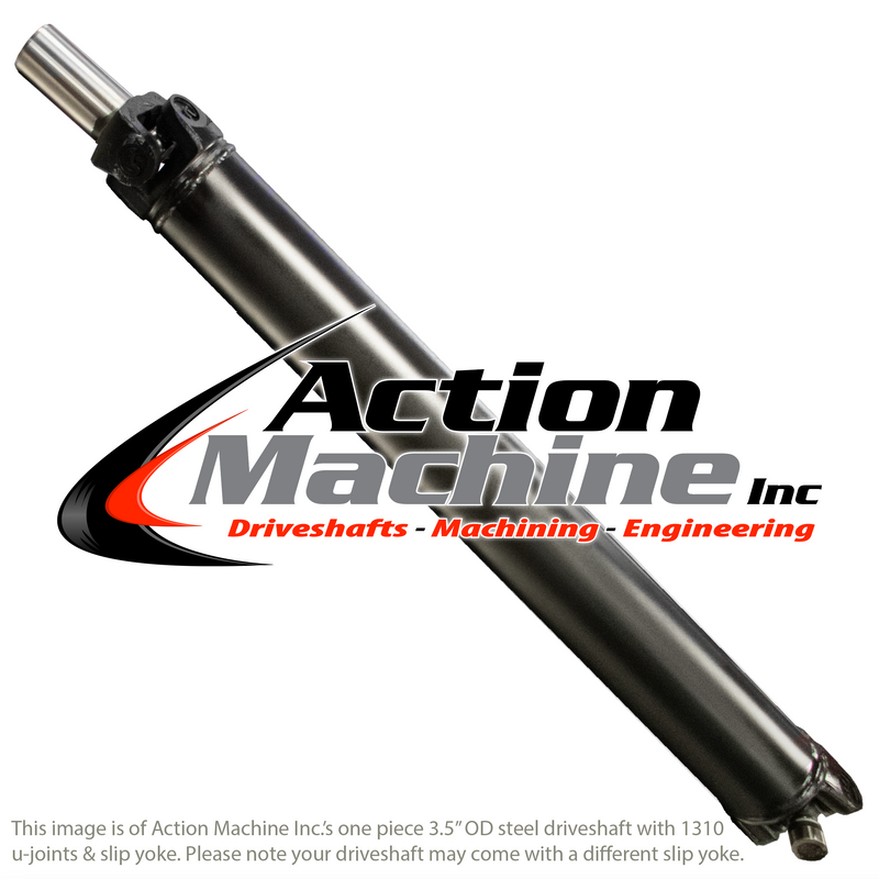 Custom Driveshaft & Slip Yoke - 3.5" Stl. 1310, Ford 31 Spline, 1.688" Barrel OD