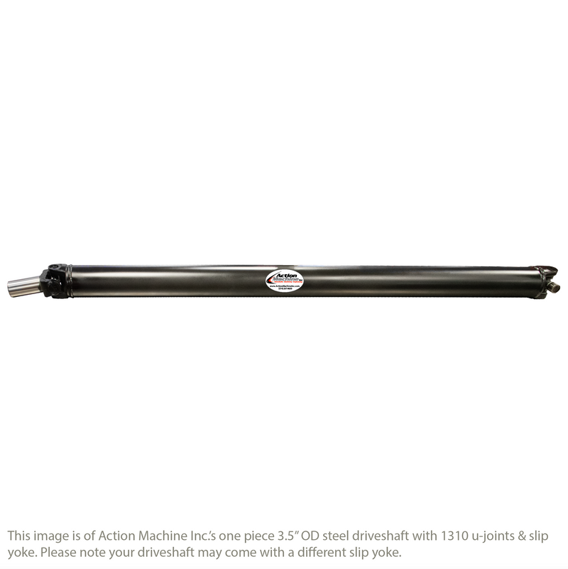 Custom Driveshaft & Slip Yoke - 3.5" Stl. 1310, Ford 25 Spline