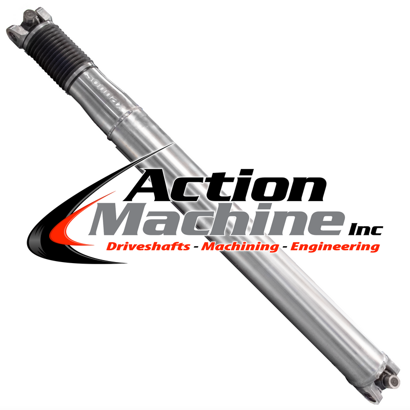 Custom One Piece Driveshaft - 4.0" Aluminum 1350 Slip & Spline