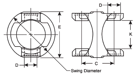 Spicer 2-26-497 Center Yoke