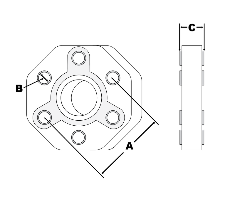 PTI GA000-003 Rubber Flex Disc