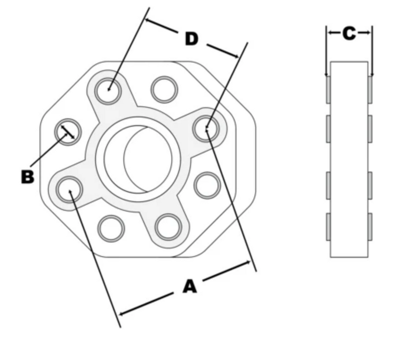 PTI GAD01-005-Z Rubber Flex Disc