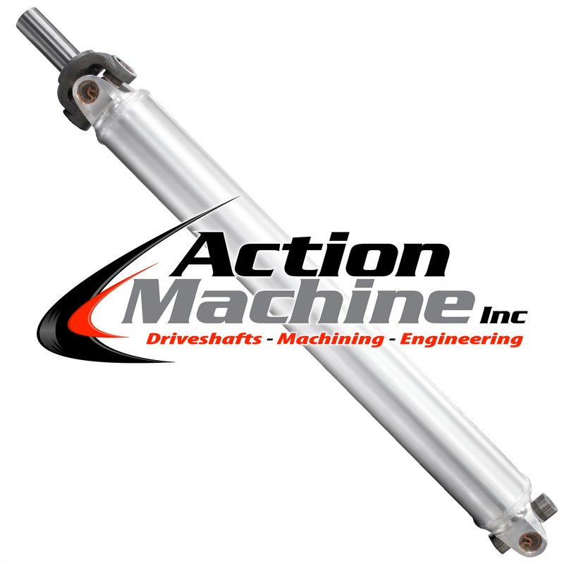 Custom Driveshaft & Slip Yoke - 3.5" Al. 1350, GM 27 Spline