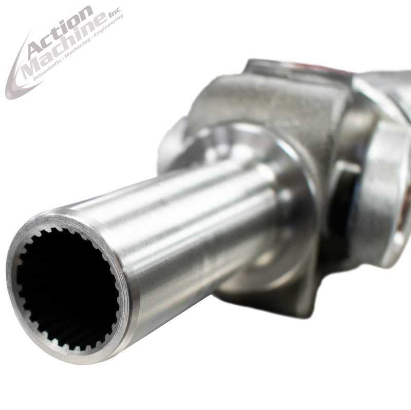 Custom Driveshaft & Slip Yoke - 3.5" Al. 1350, GM 27 Spline (Sku: 3.5A1350-L)