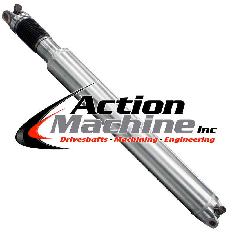 Custom One Piece Driveshaft - 5.0" Aluminum 1410 & 1350 Slip & Spline