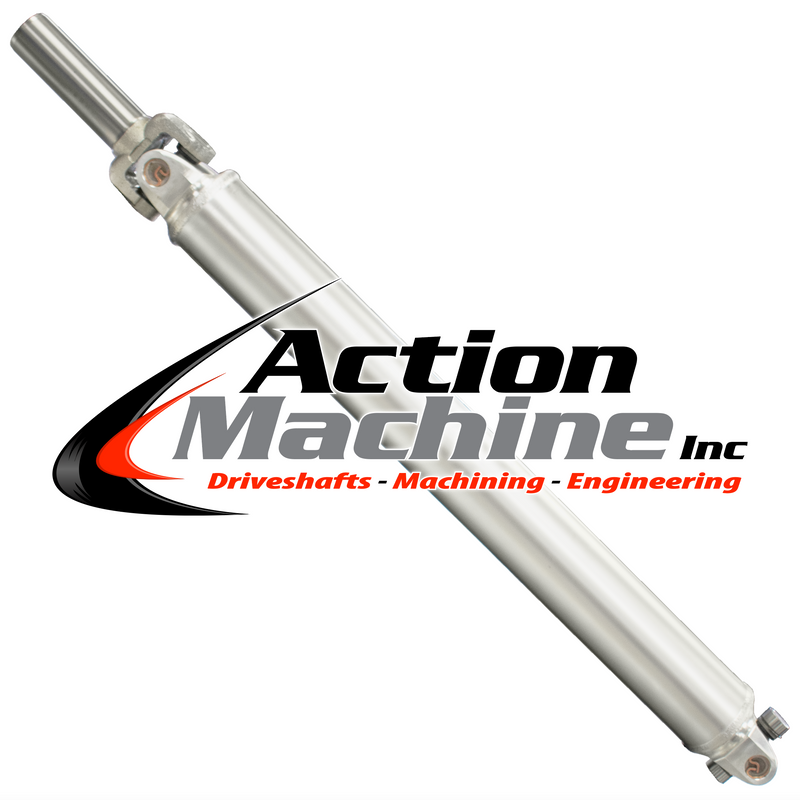 Custom Driveshaft & Slip Yoke - 3.5" Al. 3R, GM 32 Spline (Long)