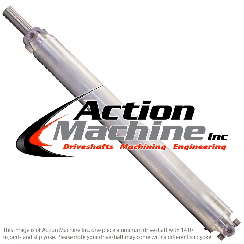 Custom Driveshaft & Slip Yoke - 5" Al. 3R, GM 36 Spline (Sku: 5A3R-N)